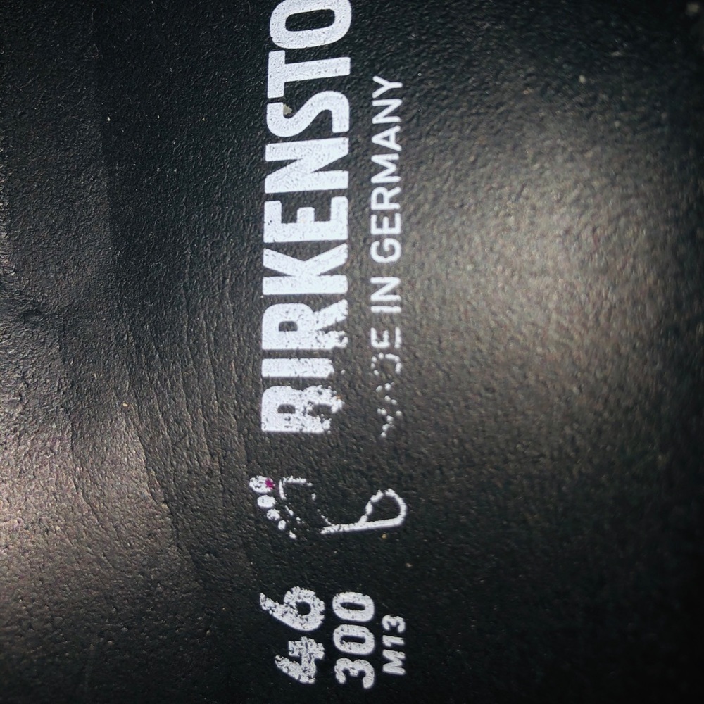 Birkenstock Essential Arizona slide  black size 13